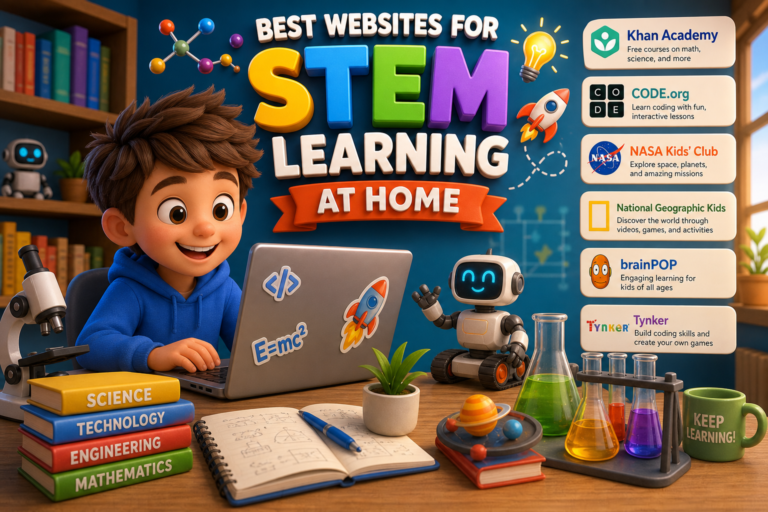 Best Websites for STEM Learning at Home