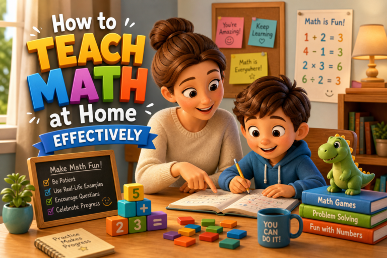 Teach Math at Home