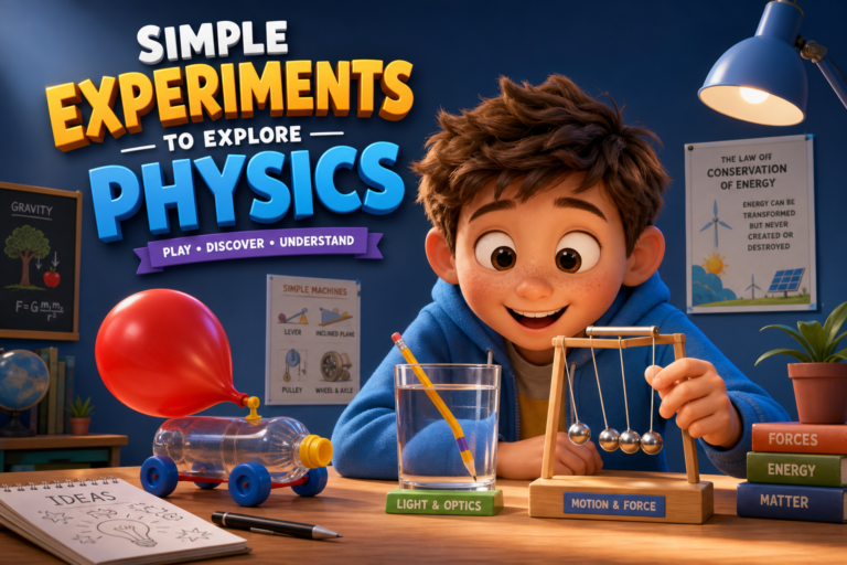 Simple Experiments to Explore Physics