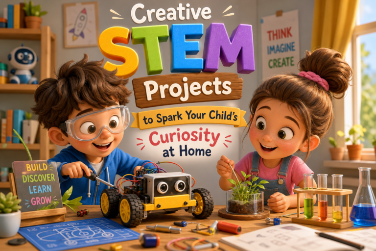 Creative STEM Projects to Spark Your Child’s Curiosity at Home